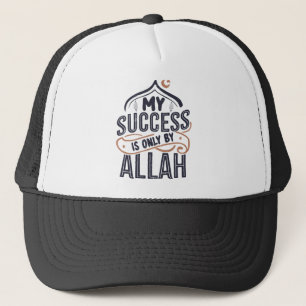 Mijn succes is alleen door Allah. Trucker Pet