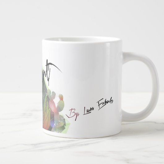 Mijn Succulente Life Fun Mok (Rechts)