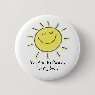 Mijn Sunshine Ronde Button 5,7 Cm