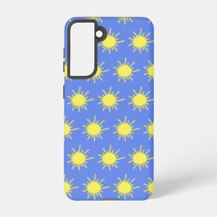Mijn Sunshine Telefoonhoesje (Sky Blue & Yellow) Samsung Galaxy Hoesje