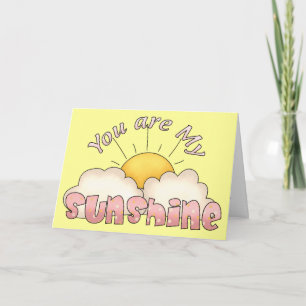 Mijn Sunshine Verjaardag Kaart