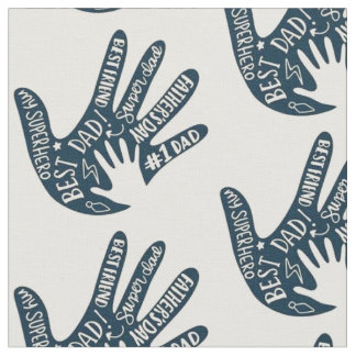 Mijn super Hero beste papa katoen Stof