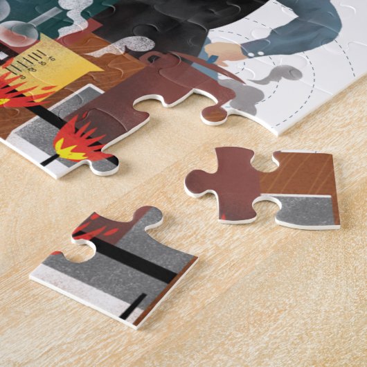 Mijn Super Science-puzzel - Ik blijf bij Legpuzzel (Zijkant)