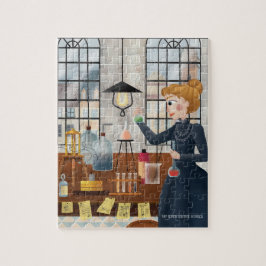 Mijn Super Science puzzle - Marie Curie Lab Legpuzzel