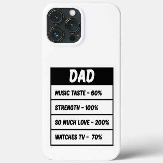 Mijn super vader Case-Mate iPhone case (Achterkant)