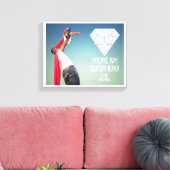 Mijn superheld Vaderdag Canvas foto's (Insitu (Woonkamer))