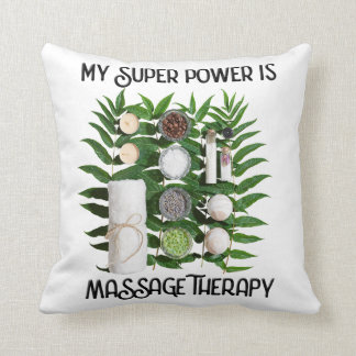 Mijn superkracht is massage therapie kussen