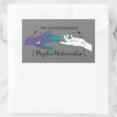 Mijn superkracht is Psychische Mediumship Stickers (Tas)
