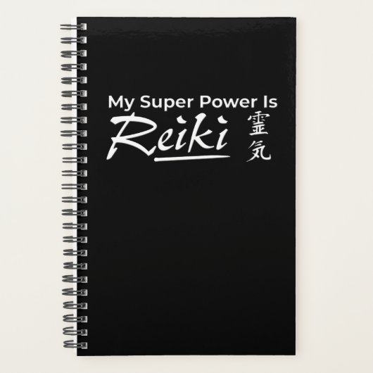 Mijn supermacht is Reiki Planner (Voorkant)