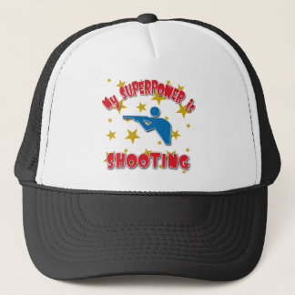 Mijn Superpower is aan het afschieten Trucker Pet