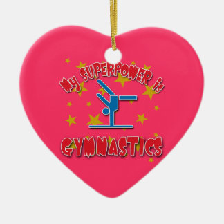 Mijn Superpower is Gymnastiek Keramisch Ornament