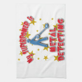 Mijn Superpower is Metal Detection Theedoek (Verticaal)