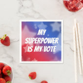 Mijn Superpower is mijn stem Servet (Insitu)