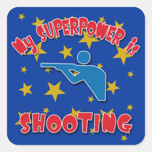 Mijn Superpower maakt opnamen Vierkante Sticker