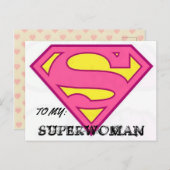 MIJN SUPERVROUW BRIEFKAART (Voorkant / Achterkant)