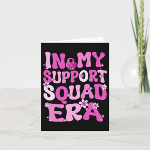 Mijn Support Squad Era Groovy Borstkanker Awarenes Kaart