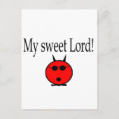 Mijn Sweet Lord-uitrusting Briefkaart (Voorkant)