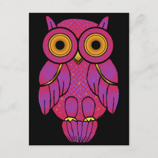 Mijn $t Owl Midnight Briefkaart