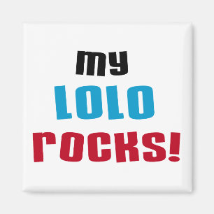 Mijn T-shirts en Giften van Rotsen Lolo Magneet