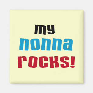 Mijn T-shirts en Giften van Rotsen Nonna Magneet