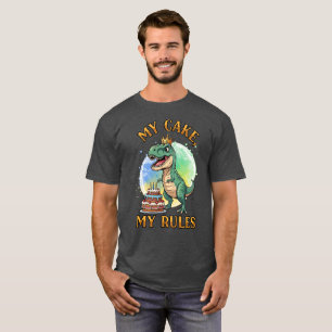 Mijn taart, mijn regels, Dino Boss T-shirt