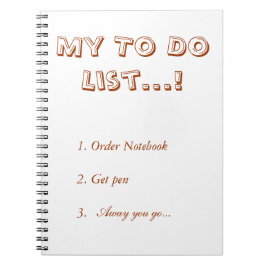 Mijn takenlijst notitieboek