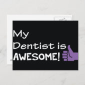 Mijn tandarts is Geweldige Briefkaart (Voorkant / Achterkant)