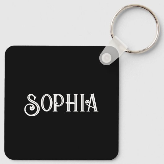 Mijn tandarts vertelde me dat ik een kroongeborene sleutelhanger (Achterkant)