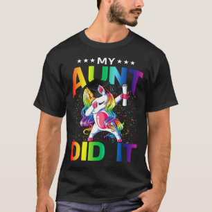 Mijn tante deed het Afstuderen Gecorduleerde Unico T-shirt