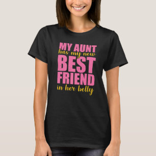 Mijn tante heeft mijn nieuwe beste vriend in haar t-shirt