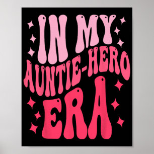 Mijn tante helden tijdperk baby moeders dag poster