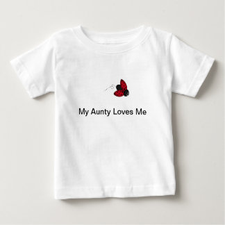 Mijn tante houdt van me Baby T-shirt