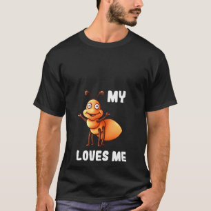 Mijn tante houdt van mijn favoriete nicht waar ik t-shirt
