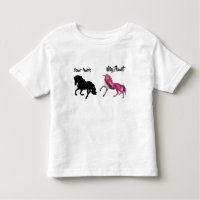 Mijn tante jouw peuter shirt eenhoorn roze