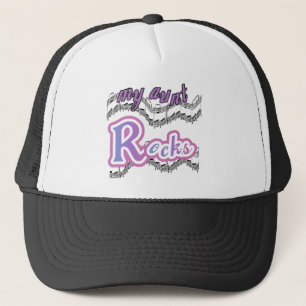 Mijn tante Rocks Tshirts en geschenken Trucker Pet