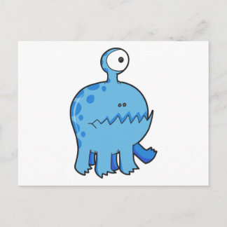 mijn tapijtschelp monsterblauw briefkaart