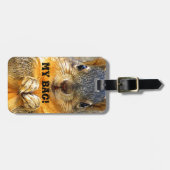 MIJN TAS!, Eekhoorn Liefde_ Bagagelabel (Voorkant horizontaal)