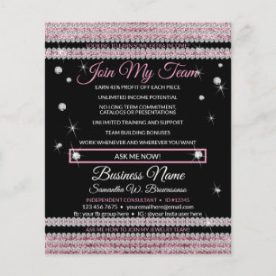 Mijn Team Sieraden Bling Flyer