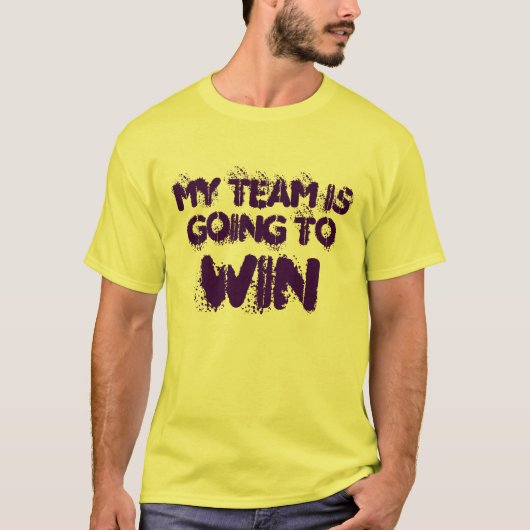 MIJN TEAM WINT T-SHIRT (Voorkant)