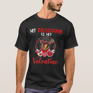 Mijn teckel is mijn Valentijn T-shirt