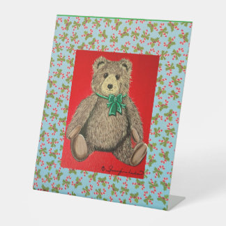 Mijn Teddy! Reclamebord Met Voetstuk