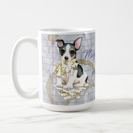 Mijn Teddy Roosevelt Terrier Ate mijn Lesson Plan Koffiemok (Links)