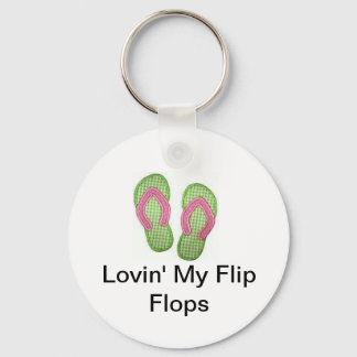 Mijn Teenslippers loven Sleutelhanger