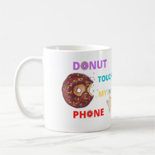 MIJN TELEFOONFUNNY DONUT KOFFIEMOK