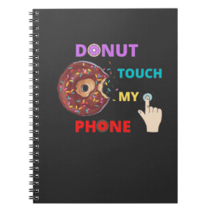 MIJN TELEFOONFUNNY DONUT NOTITIEBOEK