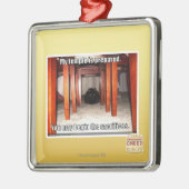 Mijn tempel is klaar. metalen ornament (Links)