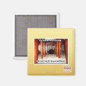 Mijn tempel is voorbereid. magneet (Voorkant / Achterkant)