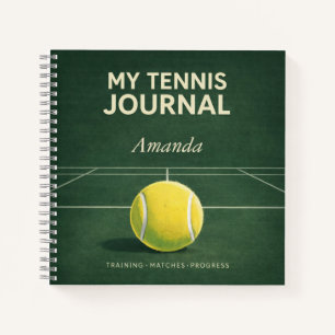 Mijn Tennis Journaal – Persoonlijke Training & Wed Notitieboek