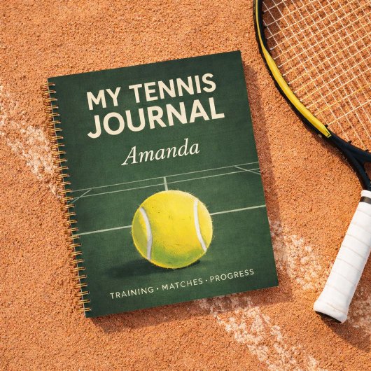 Mijn Tennisjournaal – Persoonlijke Training & Weds Planner