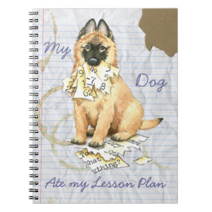 Mijn Tervuren Ate Mijn Lesson Plan Notitieboek